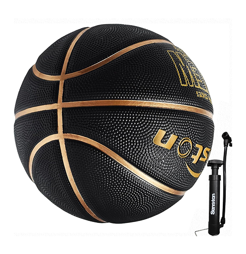Senston 27.5‘’/29.5'' Basketball Outdoor Indoor Rubber Basketball Ball for Kids/Adult