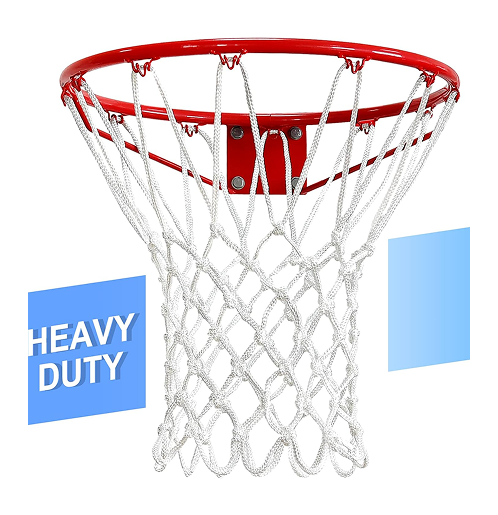 Basketball Net Outdoor,(7.16 oz) 12 Loops Professional Heavy Duty Basketball Net